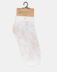 RICH SOCKS WHITE