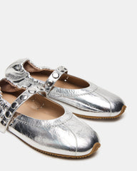 ANAYA SILVER LEATHER STUDS - SM REBOOTED