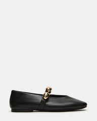 POPPIN BLACK LEATHER