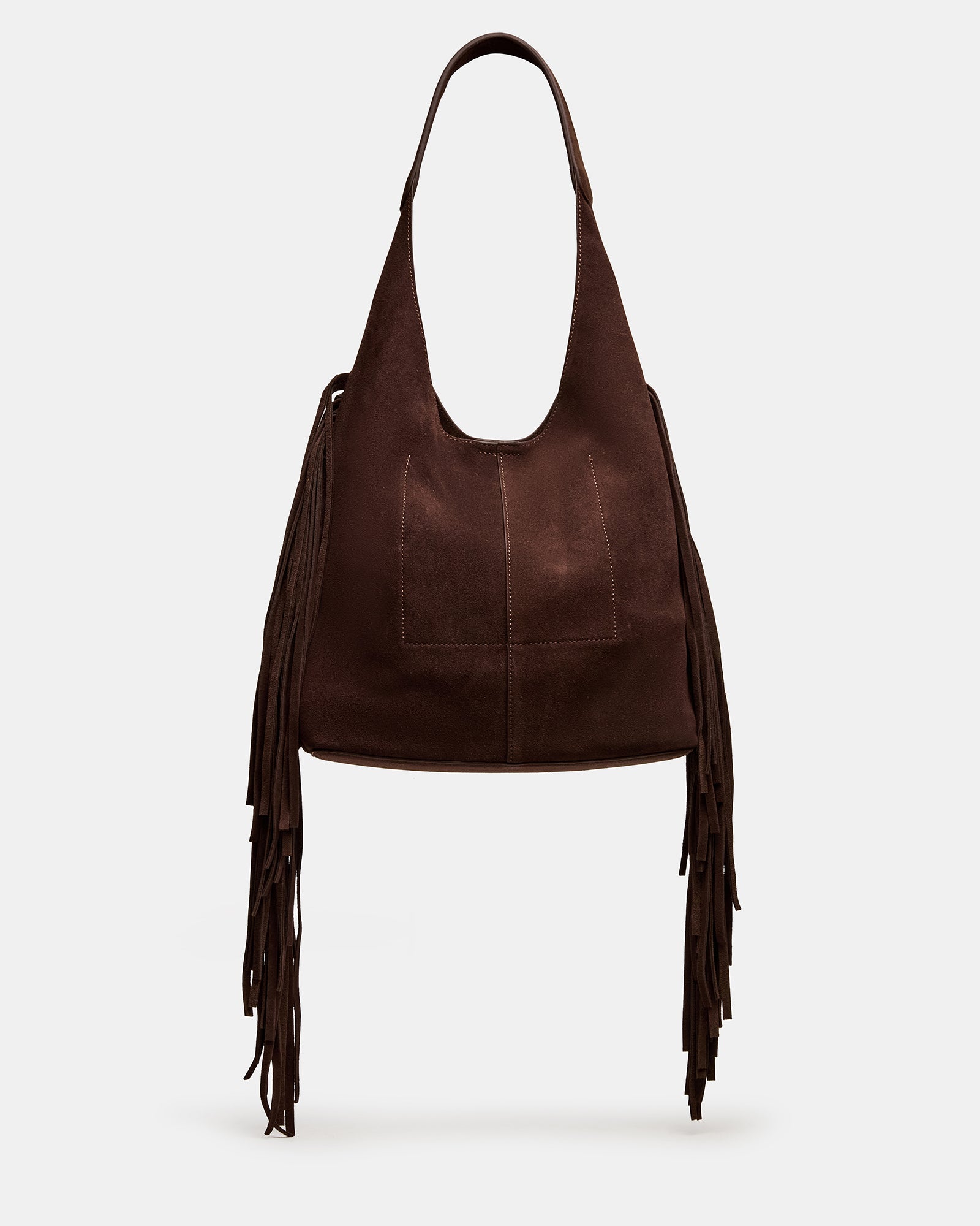 AUTUMN FRINGE BAG CHOCOLATE