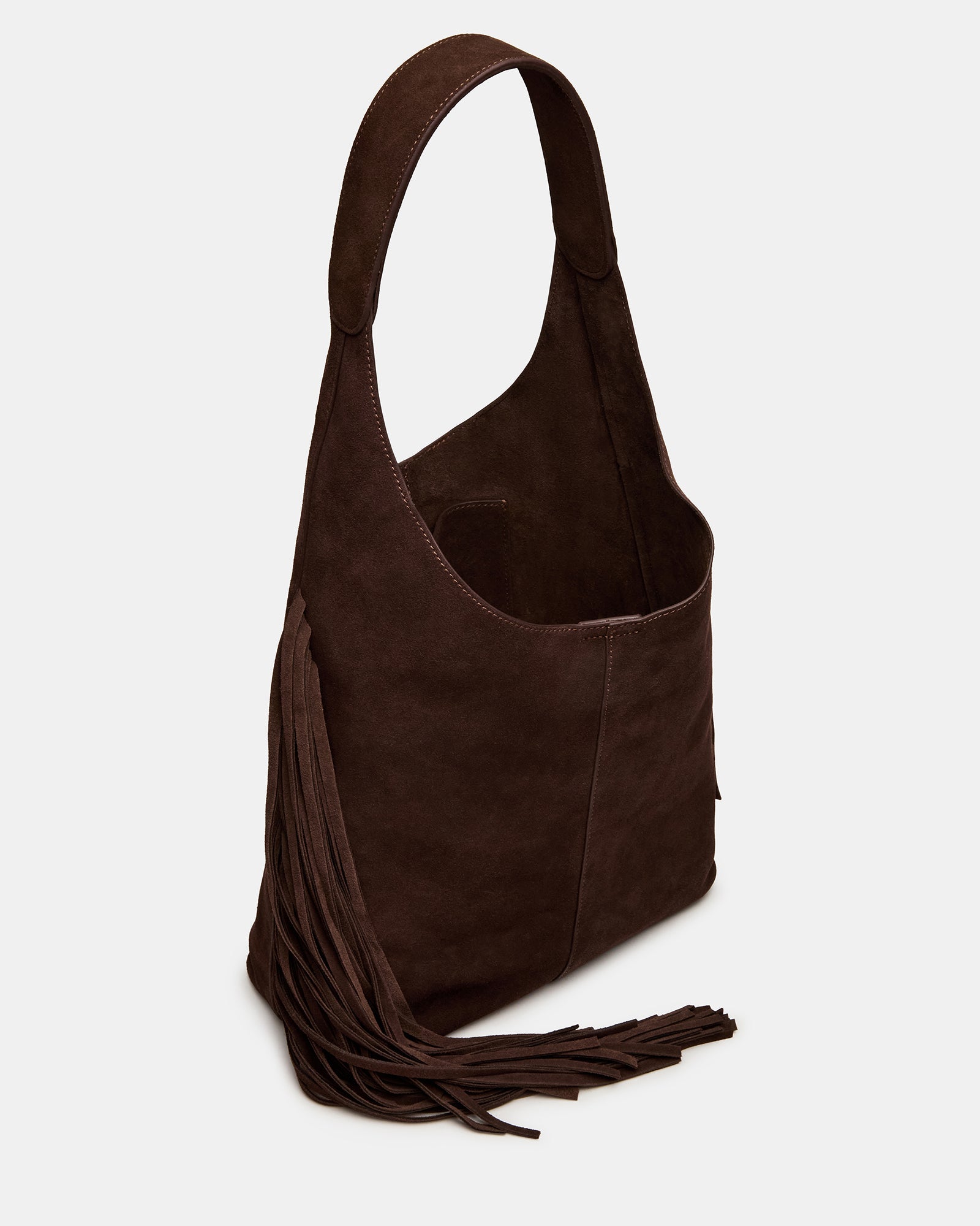 AUTUMN FRINGE BAG CHOCOLATE