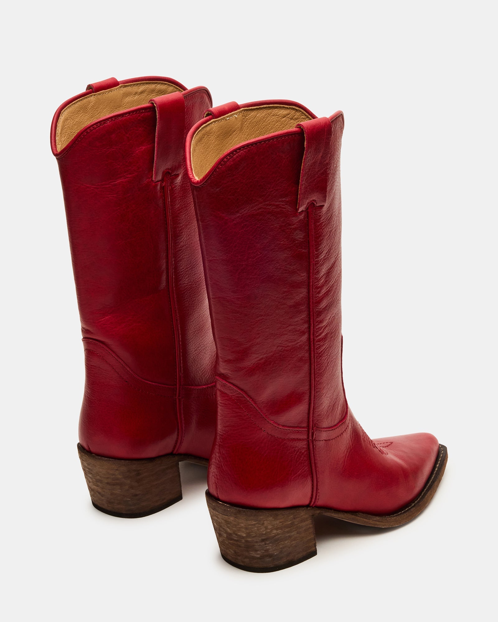 ALBANY RED LEATHER