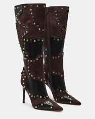 REVIVE BROWN MULTI WIDE CALF - SM REBOOTED